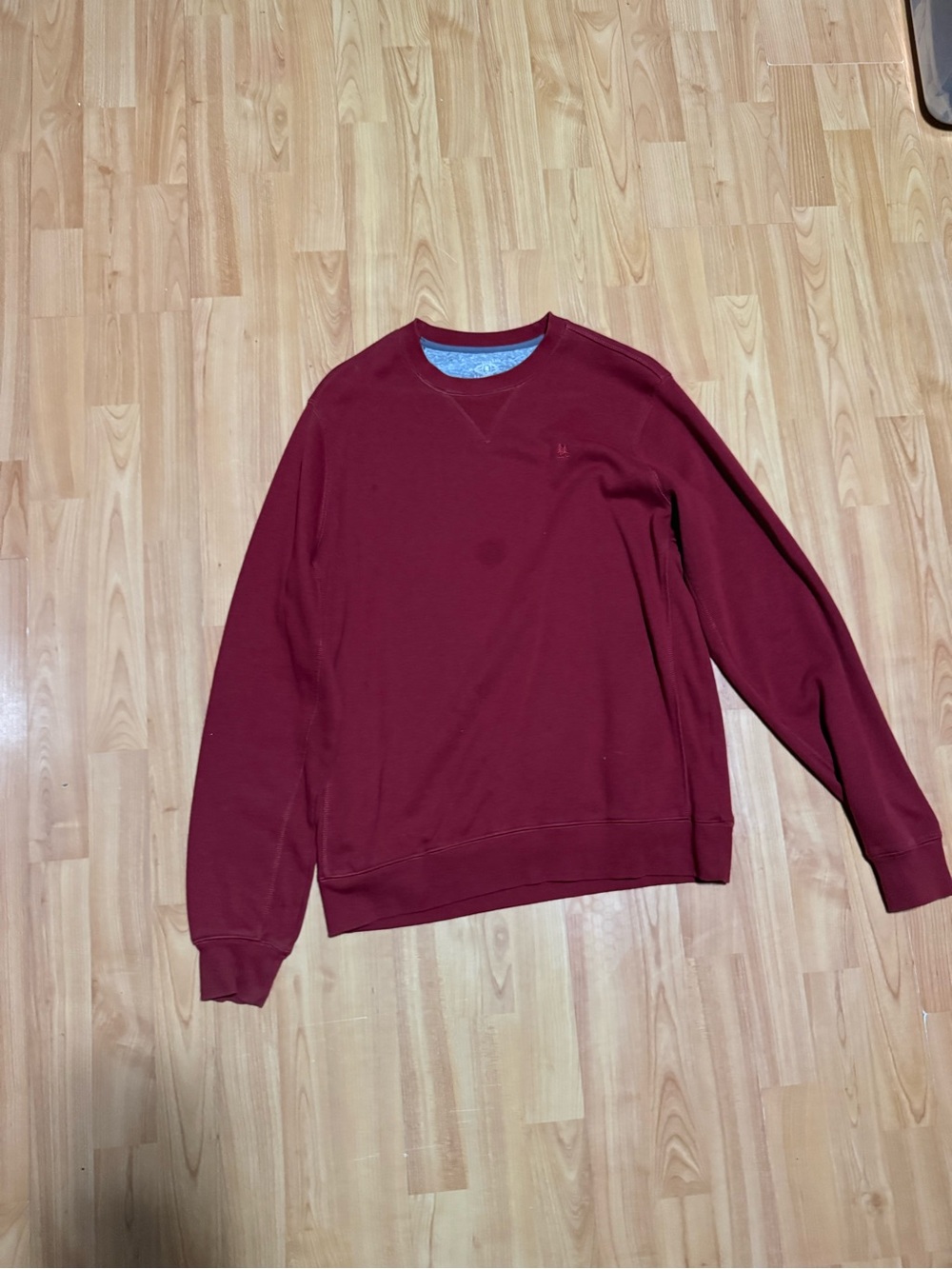 G.H. Bass & Co. Crewneck Sweatshirt in Deep Wine